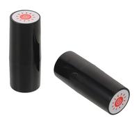 HEMOTON 2pcs Reusable Golf Ball Stamper Quick-dry Plastic Golfball Marker Tool Photosensitive Logo for Precise Identification Suitable for All Golfing Levels
