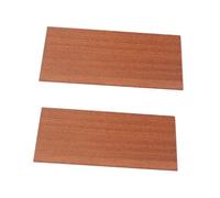 HEMOTON 2pcs Sapelewood Guitar Head Veneer Replacement Part Guitar Parts Air Dried Seasoned