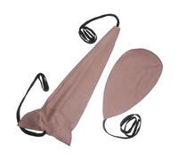 HEMOTON 2pcs Sax Cleaning Kit Saxophone Cleaning Cloths Music Instrument Care Kit