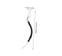 HEMOTON 2pcs Spearfishing Shock Cord with Latex Tube for Shock Absorption Buffer Rubber Line Cord Elastic Fishing Equipment for Underwater Use and Controlled Retrieval