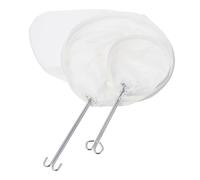 HEMOTON 2pcs Stainless Steel Tea Filter Bags with Cotton Cloth Not Easy to Deformation Traditional Style Tea Strainer for Home Or Cafe Use