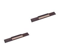 HEMOTON 2pcs String Guitar Bridge Replacement Parts Inlay Maple Wood Classical Guitar Bridge Accessories