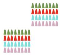 HEMOTON 2pcs Stylus Nib Covers Sleeve Silicone Protective Case for Digital Pencil Tip Cap Compatible with 1st and 2nd Generation Stylus Pens Random Color