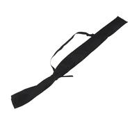 HEMOTON 2pcs Taichi Sword Carry Bag with Strap - Thickened Martial Arts Sword Holder and Cloth Cover for Training, Cosplay, and Travel Use in Black