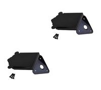 HEMOTON 2pcs Triangle Mandolin Tailpiece Metal Construction for Longevity Quick String Replacement Mandolin Parts