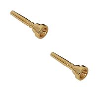 HEMOTON 2pcs Trumpet Replacement Mouthpiece Trumpet Mouthpiece Suitable for Musical Instrument Accessories Enhances Airflow for Professional Playing