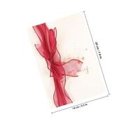 HEMOTON 2pcs Wedding Swearing Cards for Wedding Banquets Elegant Paper Material with Delicate Design Good Texture Not Easy to Break Or Fade for Creating