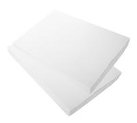 HEMOTON 2pcs White Foam Board Sheets for Diorama Model Making and Crafting | Gluable, Lightweight, Colorable, Shapeable Foam, Installation Displays and School Projects, White Finish