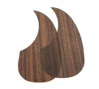 HEMOTON 2pcs Wood Grain Guitar Pickguards Walnut Rosewood Anti-scratch Plates for Acoustic Guitar Sturdy