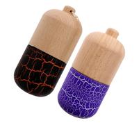 HEMOTON 2pcs Wooden Kendama Throw and Catch Toys for Boy Girl Developing Concentration and Balance in Pediatric Clinics and Parties