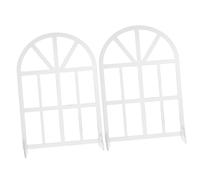 HEMOTON 2pcs Wooden Photography Background Prop Faux Window Shadow for Product Newborn Jewelry Cosmetics Photos