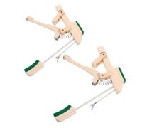 HEMOTON 2pcs Wooden Piano Hammer Butt Flange for Upright Piano Maintenance Essential Repair Parts for Tuning and Accessories