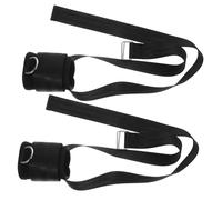 HEMOTON 2sets Wear Resistant Ankle Straps for Cable Machines Professional Fitness for Workouts Activate Glutes and Tone Legs Compatible with Standard Resistance Trainers 2pcs*2