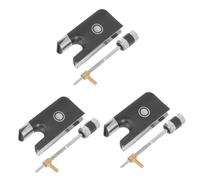 HEMOTON 3 Sets Practical Violin Bow Frog Clip-on Replacement for Violin or Cello Comfortable Design for