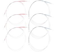HEMOTON 3 Sets Professional Steel Wire Erhu Strings, Full Replacement Set for Erhu, Strong and Comfortable Sound, for Beginners and Practice