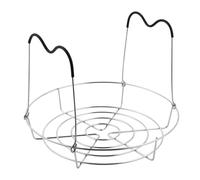 HEMOTON 304 Stainless Steel Canning Rack Tripod with Nonslip Design and Large Space, Sturdy Cooling Food and Water Bath Canning Rack for Kitchen Use