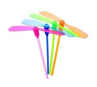 HEMOTON 30pcs LED Glowing Flying Dragonfly for Parent Interaction Fun Safe and Random Colors Easy to Activate and Play Birthday Random Color