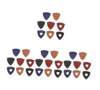 HEMOTON 32pcs Guitar Picks for Electric Acoustic Guitars Ergonomic Design Comfortable Grip for Music Enthusiasts and Ukulele Players