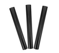HEMOTON 3pcs Aluminum Alloy Relay Race for Track Running Athletes Lightweight Secure Grip Sports Passing Stick for Outdoor Field Relay Events and Sprint Competitions