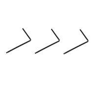 HEMOTON 3pcs Ball End Guitar Truss Rod Wrench Adjustment Long Wrench Guitar Tool for Rod