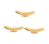 HEMOTON 3pcs Banjo Armrest Part Single Leg Banjo Protector Accessory Mirror Finish Design