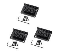 HEMOTON 3pcs Bass Bridge for Guitar Vintage Style Bridge Screws and Wrench String