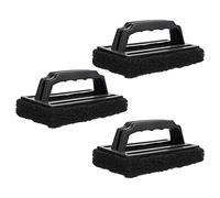 Hemoton 3pcs BBQ Grill Scrubber Grill Brush BBQ Grill Scrubber Handheld Cleaning Scrub Sponge Barbecue Cleaner for Home Outdoor Camping Kitchen Cleaning
