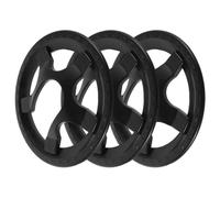HEMOTON 3pcs Bike Chain Sprocket Guard for Mountain Bikes, 5-hole 36t Black Plastic Front Chainwheel Protector, Enhances Cycling Safety and Prevents Clothing or Debris from Getting Caught