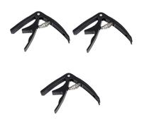 HEMOTON 3pcs Capo for Ukulele and Acoustic Guitar Tension for Changes Smooth Clamping Action Guitar Accessories for Musicians