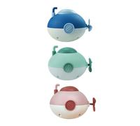 HEMOTON 3pcs Clockwork Submarine Bath, Shower Water Plaything Set in Blue, Pink and Green, Suitable for Bath Time and Pool Fun
