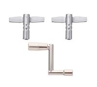 HEMOTON 3pcs Drum Key Wrench Percussion Tuning Tool for Drum Set Keys Tuning Part Tool
