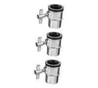 HEMOTON 3pcs Drum Screws Drum Supply Drum Kit Accessories Wing Screw Connector Replacement Drum Part Drum Support Screw Drum Stand Mount Drum Lock Replacement Aluminum Alloy