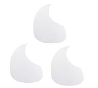 HEMOTON 3pcs Guitar Pickguard Protector Stickers Reusable Scratch Shield for Acoustic Guitars Lightweight Pet Material Leaves No Residue