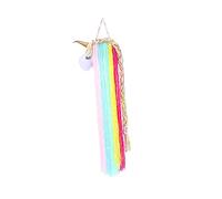 HEMOTON 3pcs Hanging Storage Belt Barrette Organizer for Hair Clips Holder Hand-Woven Pendant Headdress Organizing Holder for Wall Hanging in Craft Storage