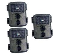 HEMOTON 3pcs Hunting Game Camera Night Vision for Wildlife Monitoring Outdoor Camera with Ir Leds Capture Photos and Videos Up to Distance