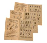 HEMOTON 3pcs Mahjong Learning Manual with Rules and Strategies Chinese Mahjong Instruction Guidebook for Beginners and Enthusiasts for Home Entertainment Friend Gatherings and Group