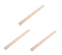 HEMOTON 3pcs Maple Guitar Neck Replacement Frets Electric Guitar Neck Fretboard Folk Parts
