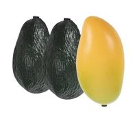 HEMOTON 3pcs Musical Shaker Toy Avocado Mango Percussion Instruments for Boys and Girls Develop Rhythm Cognitive Skills for Musical Playtime and Early Education
