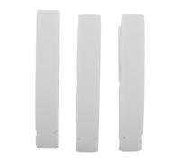 HEMOTON 3pcs Pickleball Paddle Wrap Tape 76x2cm White - Racket Edge Protection Tape with Anti-skid Grip for Tennis and Badminton Racquet Sports