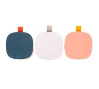 HEMOTON 3pcs Portable Medicine Container Pill Organizer with Lid, Mini Pocket Case for Travel and Daily Medication Storage, Eco-Friendly Sealed Pill Box Set (Blue, Pink, Grey