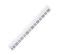 HEMOTON 3pcs Portable Piano Keyboard Paper Key Simulation Guide for Boys and Girls Piano Keyboard Aid
