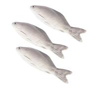 HEMOTON 3pcs Realistic Simulated Fish Models Fish Tank Decorations for Boys and Girls