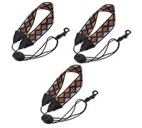 HEMOTON 3pcs Saxophone Neck Strap Adjustable Design Sax Strap for Alto and Tenor Saxophones Comfortable Weight Distribution Portable and Accessory