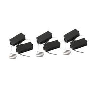 HEMOTON 3pcs Sealed Closed Type String Bass Pickup Black Electric Guitar Accessory for Warm Tones and Aggressive Harmonics Replacement for Bass Guitars