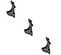 HEMOTON 3pcs Self-adhesive Pickguard Pvc Pickguard Flower Bird Pattern Pickguard Self Adhesive Guitar Pickguard Guitar Anti Scratch Plate Clarinet Cases Guitar Guard Plate Replace Screw