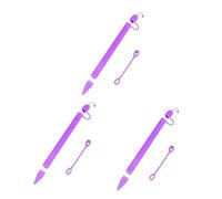 HEMOTON 3pcs Silicone Stylus Grip Sleeve Cover for Compatible Pencil Generation Protective Silicone Sleeve for Stylus Use Pad Pro Comfortable Grip Holder for Writing and Drawing