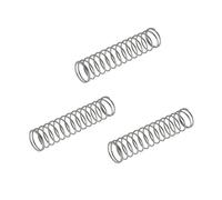 HEMOTON 3Pcs Silver Trumpet Button Springs Replacement Accessories High-grade Material Easy to Install Professional Trumpet Supplies for Long-term Use