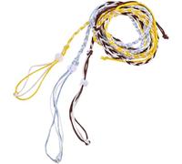 HEMOTON 3pcs Small Pet Traction Rope Nylon Outdoor Leash for Rabbit Squirrel Comfortable Breathable Walking Gear Random Color