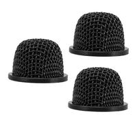 HEMOTON 3pcs Sturdy Metal Mic Cover Mesh Design for Mic Replacement Ball Head for Recording Sessions