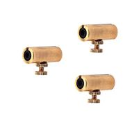 HEMOTON 3pcs Tone Mute for Vibrations Golden Designed for Sound Quality Improvement